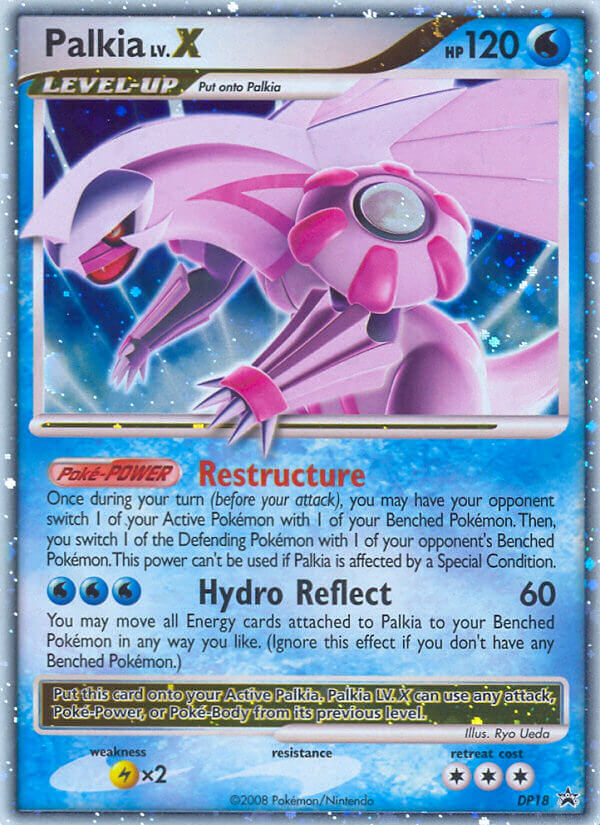 Palkia LV.X (DP18) [Diamond & Pearl: Black Star Promos] Pokémon