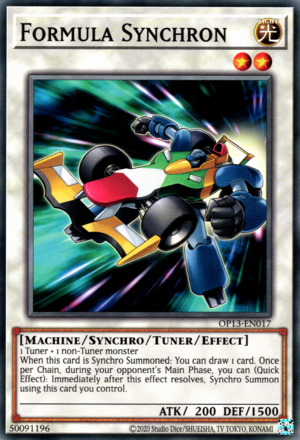 Formula Synchron [OP13-EN017] Common Yu-Gi-Oh!