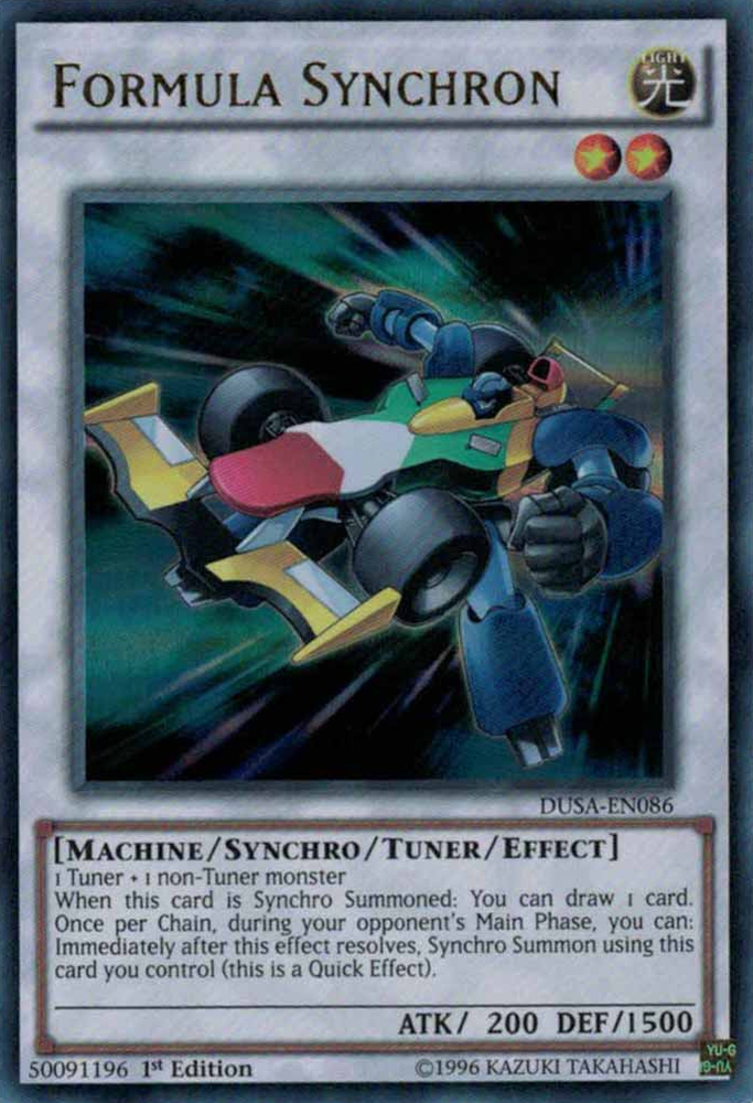 Formula Synchron [DUSA-EN086] Ultra Rare Yu-Gi-Oh!