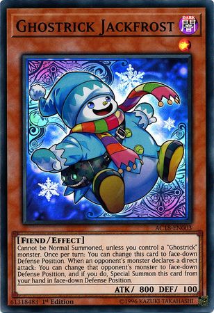 Ghostrick Jackfrost [AC18-EN003] Super Rare Yu-Gi-Oh!