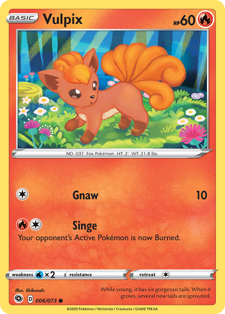 Vulpix (006/073) [Sword & Shield: Champion's Path] Pokémon