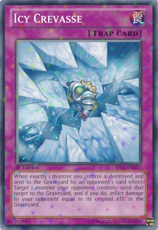 Icy Crevasse [SP13-EN037] Starfoil Rare Yu-Gi-Oh!