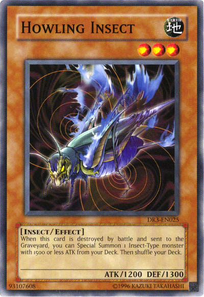Howling Insect [DR3-EN025] Common Yu-Gi-Oh!