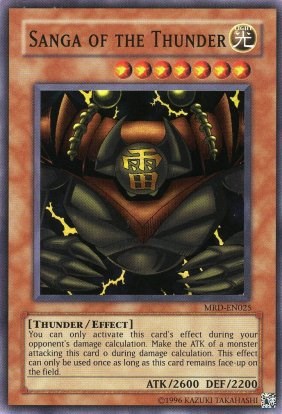 Sanga of the Thunder [MRD-EN025] Super Rare Yu-Gi-Oh!