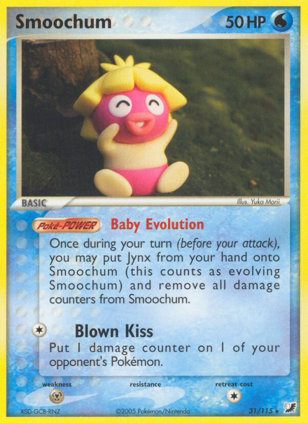 Smoochum (31/115) [EX: Unseen Forces] Pokémon