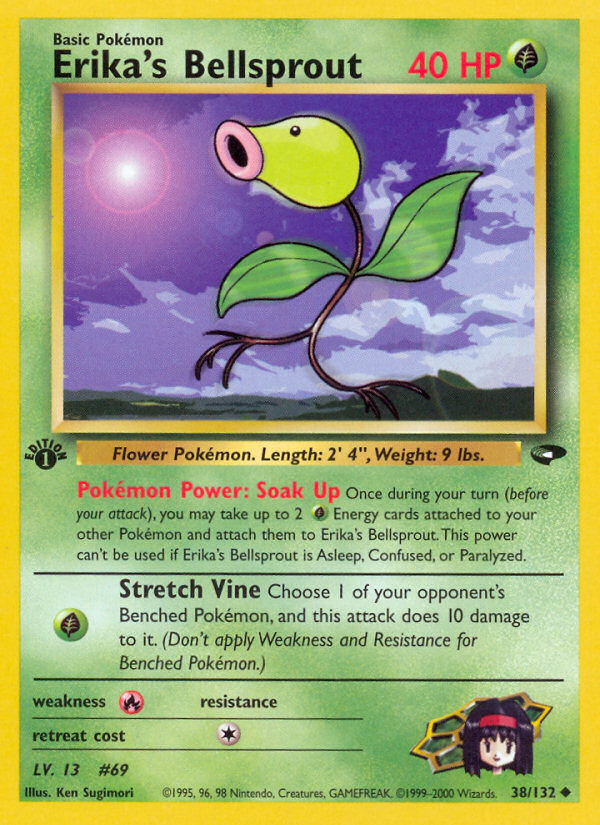 Erika's Bellsprout (38/132) [Gym Challenge 1st Edition] Pokémon