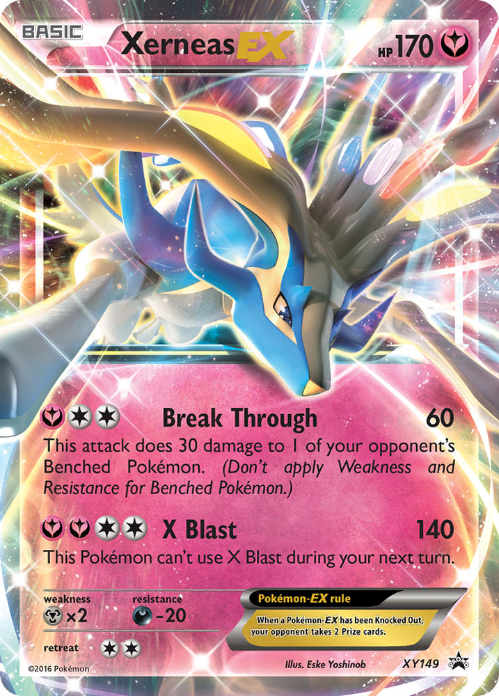 Xerneas EX (XY149) [XY: Black Star Promos] Pokémon