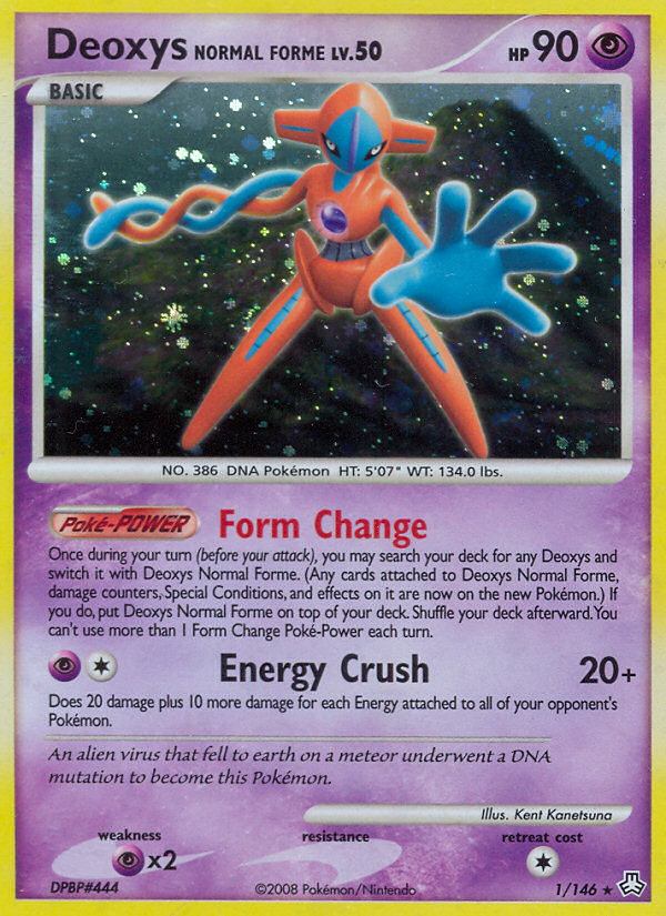 Deoxys Normal Forme (1/146) [Diamond & Pearl: Legends Awakened] Pokémon