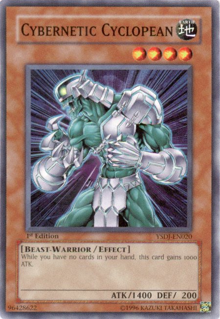 Cybernetic Cyclopean [YSDJ-EN020] Common Yu-Gi-Oh!