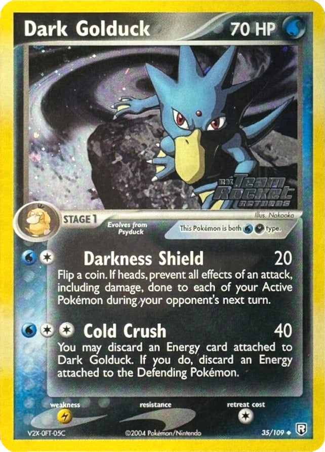 Dark Golduck (35/109) (Stamped) [EX: Team Rocket Returns] Pokémon