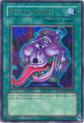Pot of Avarice [DR04-EN097] Ultra Rare Yu-Gi-Oh!