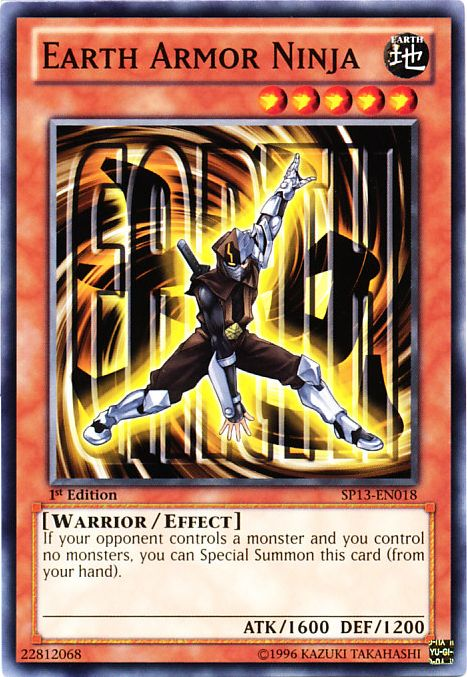 Earth Armor Ninja [SP13-EN018] Common Yu-Gi-Oh!