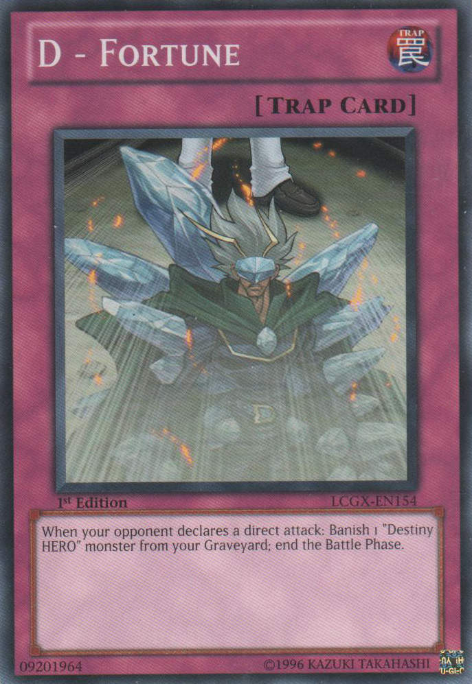 D - Fortune [LCGX-EN154] Common Yu-Gi-Oh!