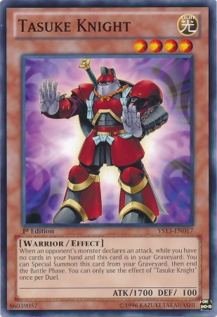 Tasuke Knight [YS13-EN017] Common Yu-Gi-Oh!