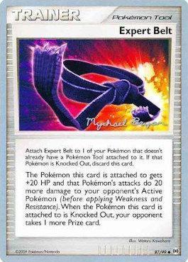 Expert Belt (87/99) (Happy Luck - Mychael Bryan) [World Championships 2010] Pokémon