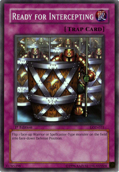 Ready for Intercepting [LOD-031] Common Yu-Gi-Oh!