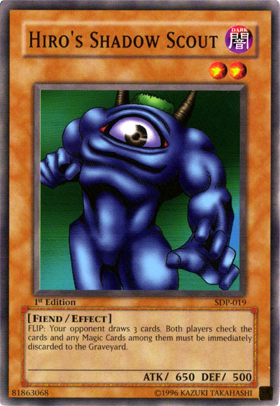 Hiro's Shadow Scout [SDP-019] Common Yu-Gi-Oh!