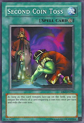 Second Coin Toss [DB2-EN192] Common Yu-Gi-Oh!