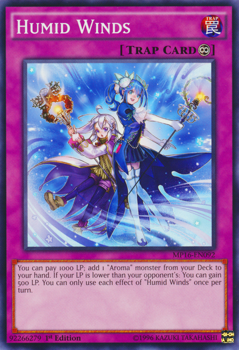 Humid Winds [MP16-EN092] Common Yu-Gi-Oh!