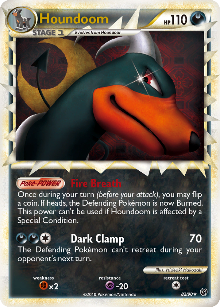 Houndoom (82/90) [HeartGold & SoulSilver: Undaunted] Pokémon