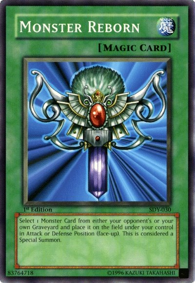 Monster Reborn [SDY-030] Common Yu-Gi-Oh!