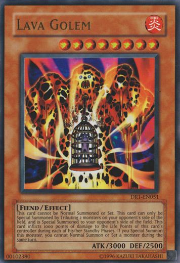 Lava Golem [DR1-EN051] Ultra Rare Yu-Gi-Oh!