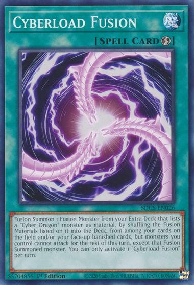 Cyberload Fusion [SDCS-EN026] Common Yu-Gi-Oh!
