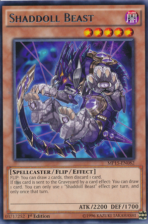 Shaddoll Beast [MP15-EN082] Rare Yu-Gi-Oh!