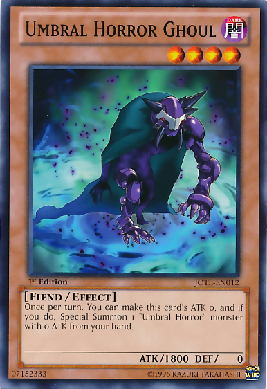Umbral Horror Ghoul [JOTL-EN012] Common Yu-Gi-Oh!