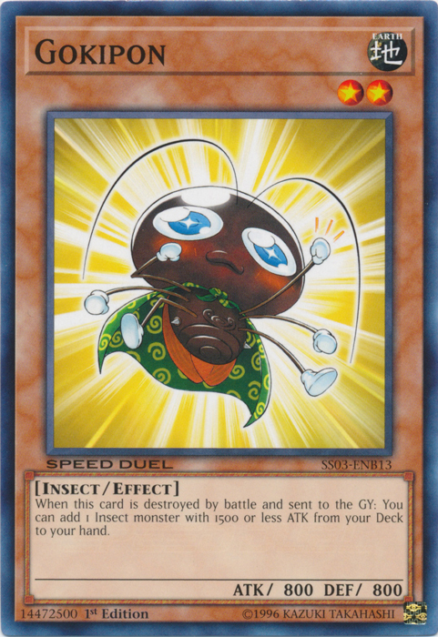 Gokipon [SS03-ENB13] Common Yu-Gi-Oh!