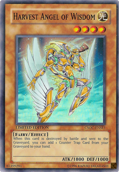 Harvest Angel of Wisdom [CSOC-ENSE1] Super Rare Yu-Gi-Oh!