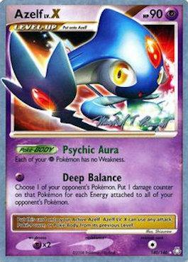 Azelf LV.X (140/146) (Boltevoir - Michael Pramawat) [World Championships 2010] Pokémon