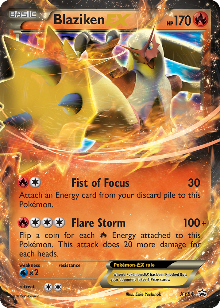 Blaziken EX (XY54) [XY: Black Star Promos] Pokémon