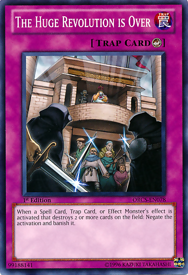 The Huge Revolution is Over [ORCS-EN078] Common Yu-Gi-Oh!