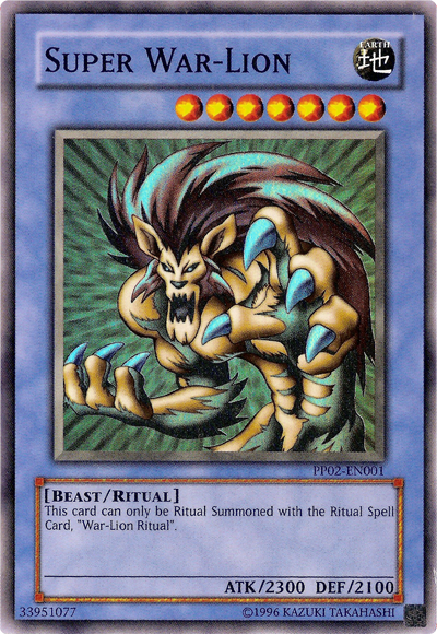 Super War-Lion [PP02-EN001] Super Rare Yu-Gi-Oh!