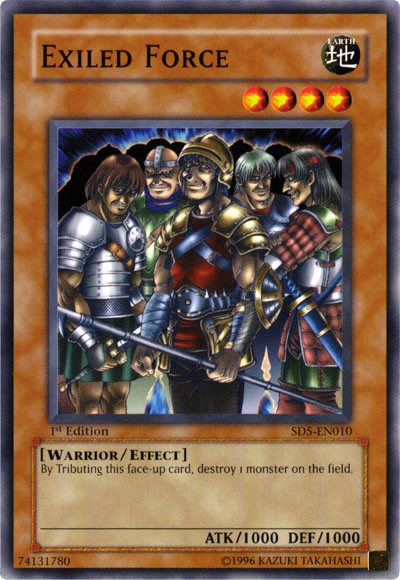 Exiled Force [SD5-EN010] Common Yu-Gi-Oh!