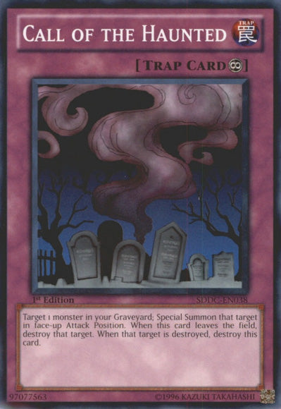 Call of the Haunted [SDDC-EN038] Common Yu-Gi-Oh!
