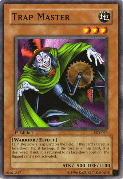 Trap Master [SDY-043] Common Yu-Gi-Oh!