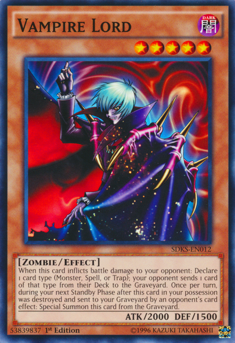 Vampire Lord [SDKS-EN012] Common Yu-Gi-Oh!