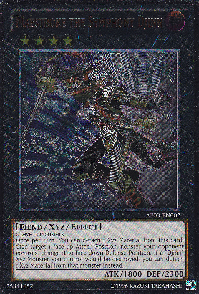 Maestroke the Symphony Djinn [AP03-EN002] Ultimate Rare Yu-Gi-Oh!