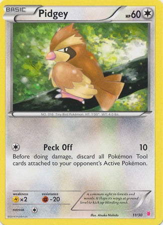 Pidgey (11/30) [XY: Trainer Kit 1 - Wigglytuff] Pokémon