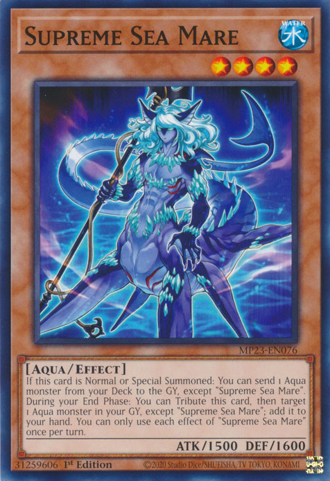 Supreme Sea Mare [MP23-EN076] Common Yu-Gi-Oh!