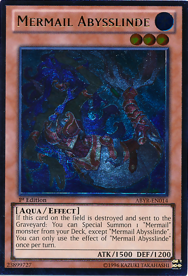 Mermail Abysslinde (UTR) [ABYR-EN014] Ultimate Rare Yu-Gi-Oh!