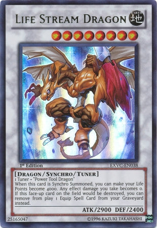 Life Stream Dragon [EXVC-EN038] Ultra Rare Yu-Gi-Oh!