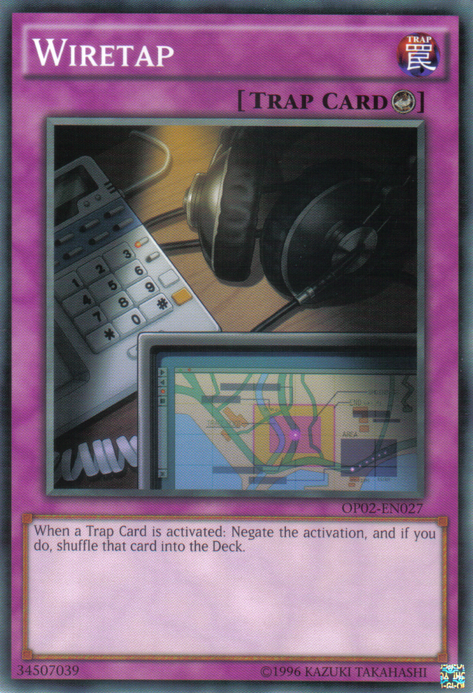 Wiretap [OP02-EN027] Common Yu-Gi-Oh!