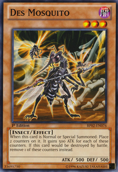 Des Mosquito [BP02-EN076] Mosaic Rare Yu-Gi-Oh!