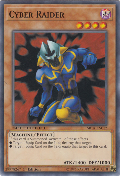 Cyber Raider [SBTK-EN012] Common Yu-Gi-Oh!