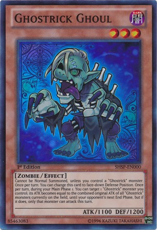 Ghostrick Ghoul [SHSP-EN000] Super Rare Yu-Gi-Oh!