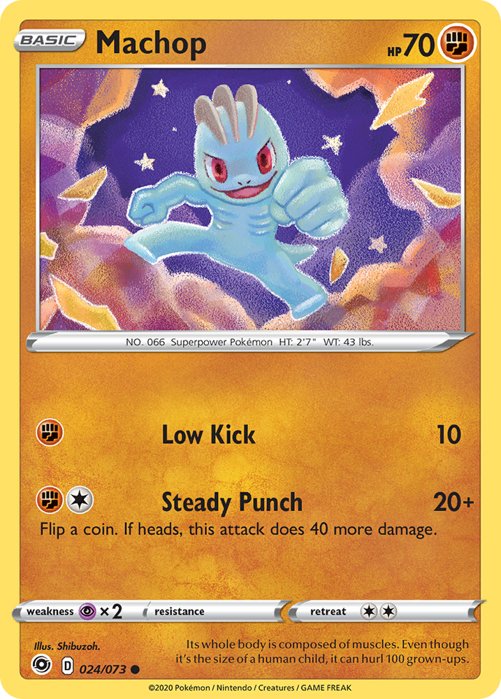 Machop (024/073) [Sword & Shield: Champion's Path] Pokémon