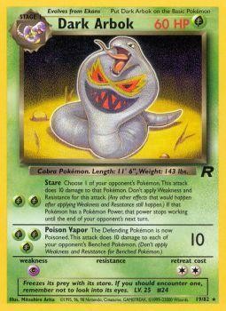 Dark Arbok (19/82) [Team Rocket Unlimited] Pokémon